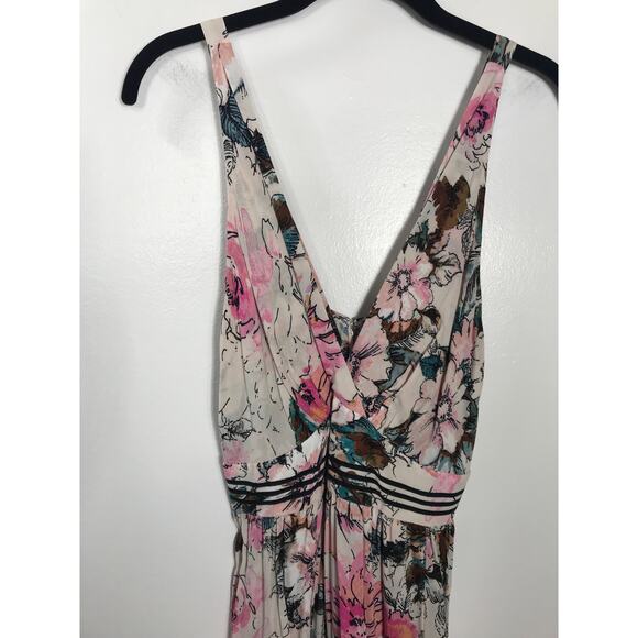Plenty by Tracy Reese Gwyneth Jumpsuit Romper Rose Floral Anthropologie Summer - Picture 3 of 11